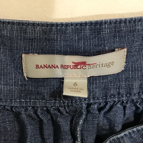 Banana Republic Heritage Collection Chambray Skirt - Picture 4 of 4